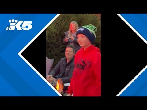 12-year-old Everett boy surprised with birthday parade following cancer diagnosis