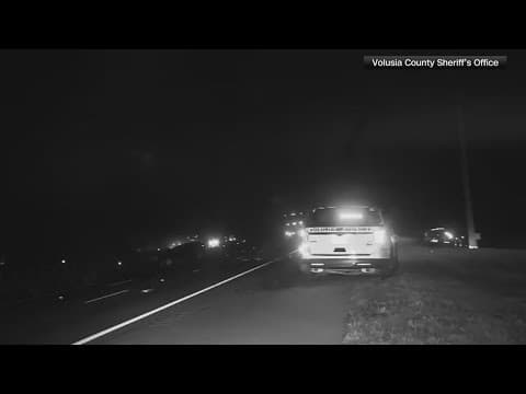 Police capture near miss crash on camera