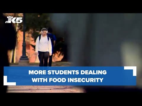 More students dealing with food insecurity