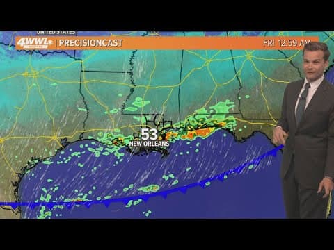 New Orleans Weather: A stretch of cold weather moves in this week