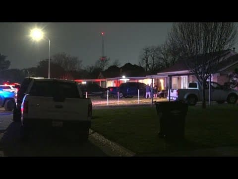 Raw video: Mother shot in front of infant daughters, husband coming back from grocery store, HCSO de
