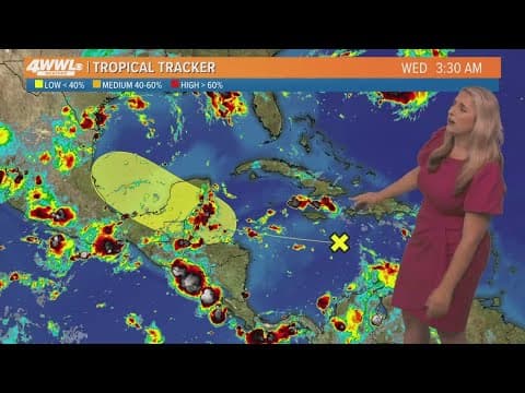 Wednesday 5 AM Tropical Update: Low development chances in Atlantic this week