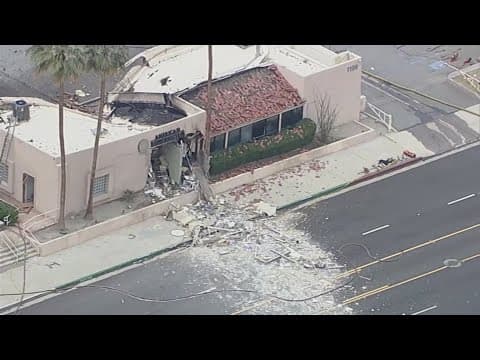 The FBI is investigating the explosion at a California fertility clinic as an act of terrorism