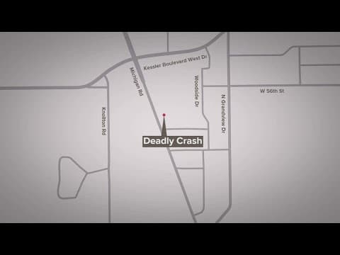 1 dead after crash with ambulance on Indy's north side