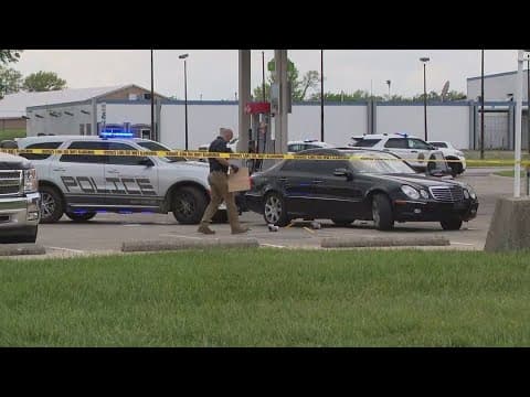 Pendleton police officer shot at Anderson gas station