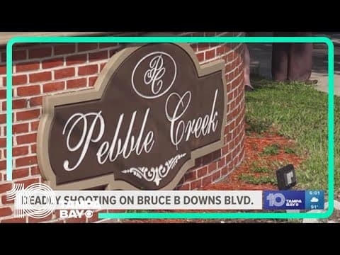 HCSO: Person shot, killed near Bruce B Downs in Tampa