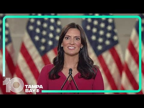 Florida Lt. Gov. Jeanette Nuñez speaks in Tampa