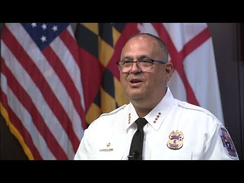 Interim Chief George Nader outlines vision for Prince George's County Police Department | FULL INTER