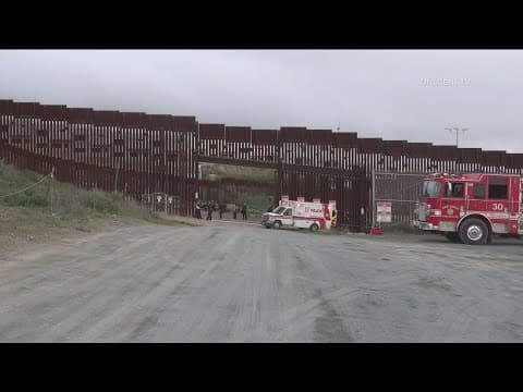 At least 10 migrants hospitalized after falling from border wall near Tijuana River Valley