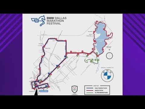 53rd annual Dallas Marathon to cause numerous closures