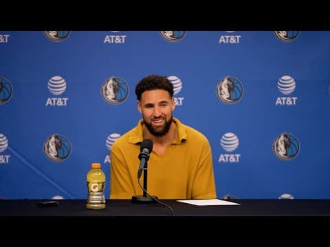 Dallas Mavericks vs. New Orleans Pelicans | Klay Thompson full postgame press conference (11.19.24)