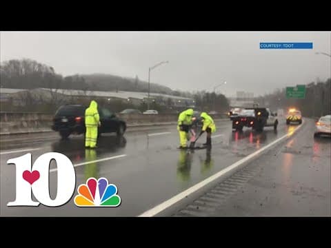 TDOT sets temporary potholes fix on rainy day