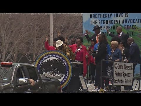 MLK parade brings fun, spreads Dr. King's message of equality to Houstonians