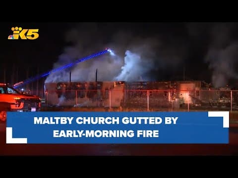 BREAKING: Maltby church gutted by early morning fire