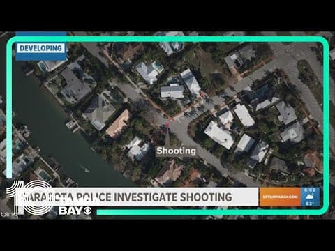 Sarasota police investigating shooting