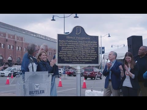 Hinkle Fieldhouse recognized as state historical site