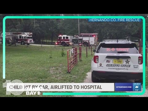 Toddler hit by car in Brooksville being investigated as an accident