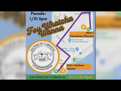 Les Fous du Carnaval in New Orleans