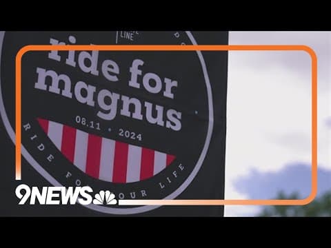 Bike ride for Magnus White held Sunday