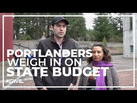 Oregon budget writers hold 2-hour public hearing in Portland