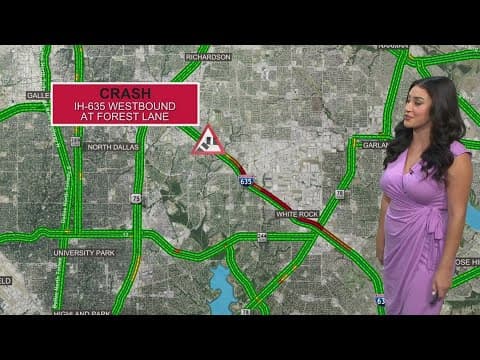 DFW Traffic: Construction, crashes cause delays in Dallas-Fort Worth