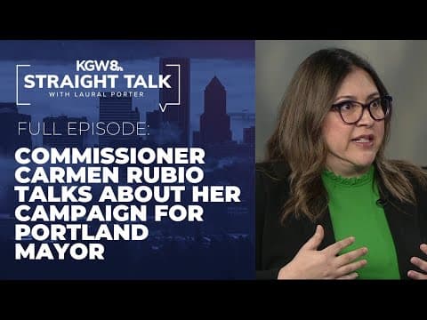 Carmen Rubio discusses homelessness, crime, climate crisis in bid for Portland mayor
