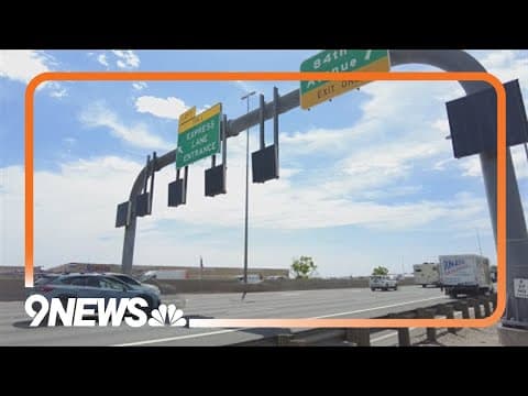 Woman gets toll weaving ticket for exiting express lane that said it was closed