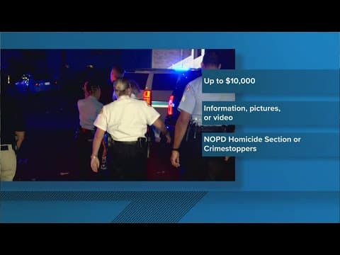 NOPD announce reward for second line shooting, asking for public's help in New Orleans