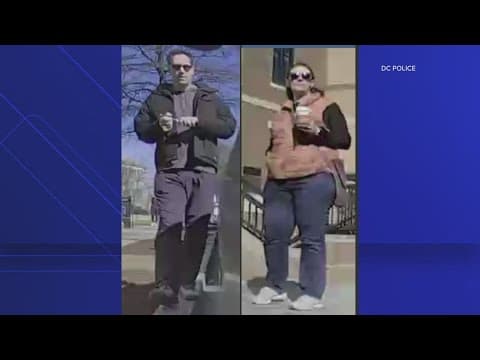 DC police search for 2 accused of vandalizing Teslas