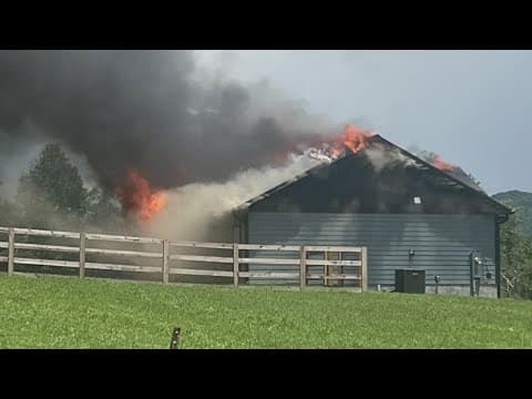 Sevier County officials investigate house fire in Blue Springs Way area
