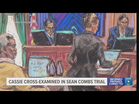 Cassie testifies that Sean 'Diddy' Combs raped her and threatened to release sex videos