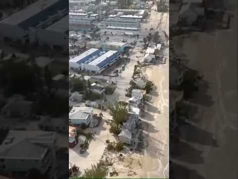 Damage on Anna Maria Island After Hurricane Helene