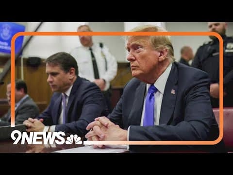 President Trump seeks to overturn hush money verdict in New York