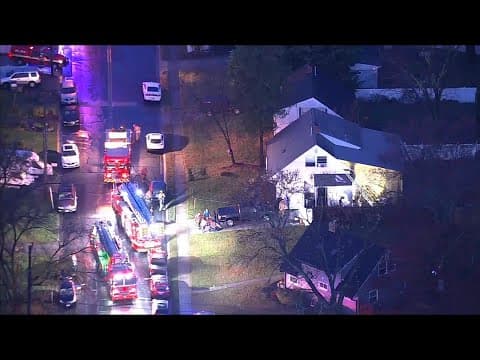 Sky9: Rockville house fire displaces family before Thanksgiving