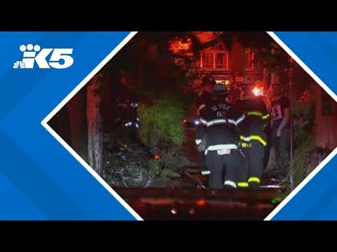Fire spreads to multiple homes in Seattle's Central District