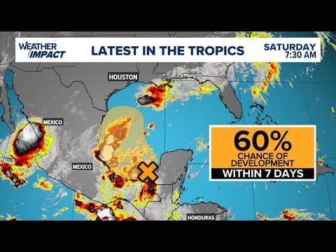 Tropical update: Tracking multiple disturbances in the Atlantic