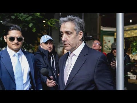 Star witness Michael Cohen says Trump was intimately involved in all aspects of hush money scheme