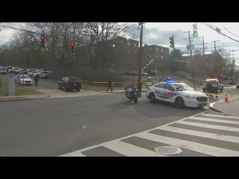 3 officers shot in D.C., suspect barricaded inside home