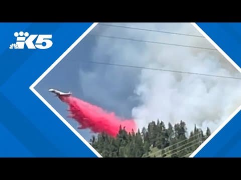 Crews reduce wildfire north of Leavenworth