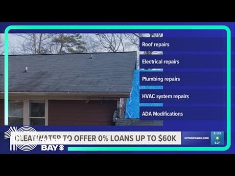 Home rehabilitation loans available for Clearwater residents