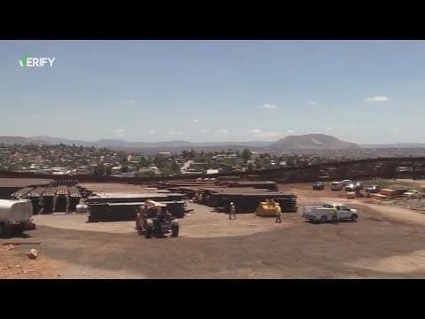 Yes, Texas is considering purchasing raw border wall materials being auctioned by the Biden administ