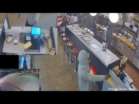 West Houston restaurant robbery captured on video