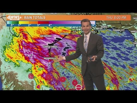 New Orleans Weather: Showers Tuesday and Wednesday, hot and humid towards weekend