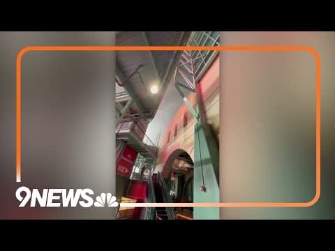 Water Pours Through Minute Maid Park Roof in Houston During Severe Storms