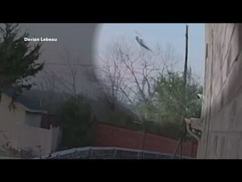 New surveillance footage captures deadly plane crash in Mesquite