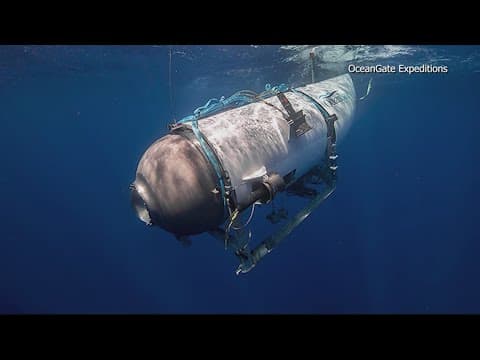 Coast Guard provides update on search for missing submersible after debris field found