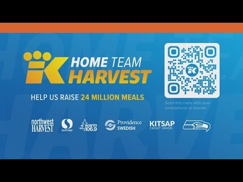 Help KING 5 raise 24 million meals for Home Team Harvest