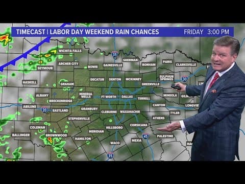 DFW Weather: Rain coming to North Texas, cooler temperatures to follow