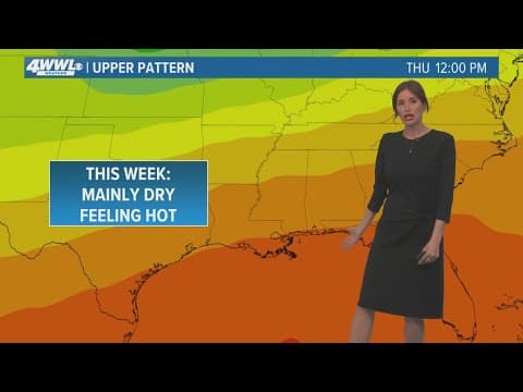 New Orleans Weather: Feeling summery, nearing 90 degrees this week