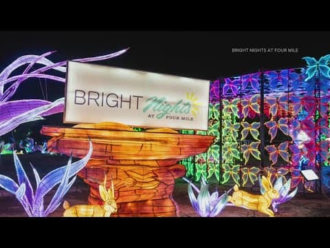 Bright Nights lantern festival returns at Denver's Four Mile Park